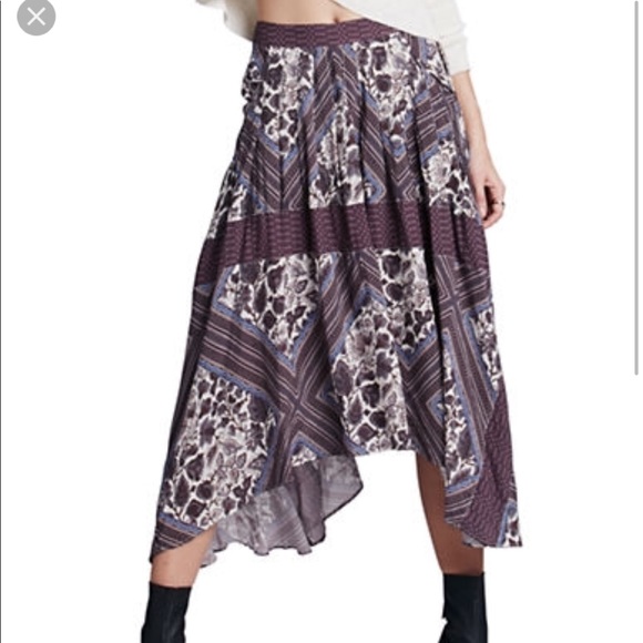 Free People Paradise Midi Skirt - Picture 1 of 2